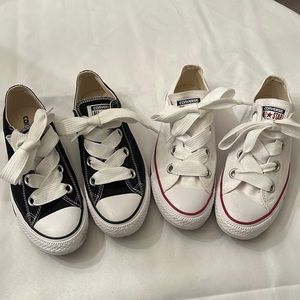Converse All-Star Women’s Converse Big Eyelet Shoes (BUNDLE) SIZE 9.5